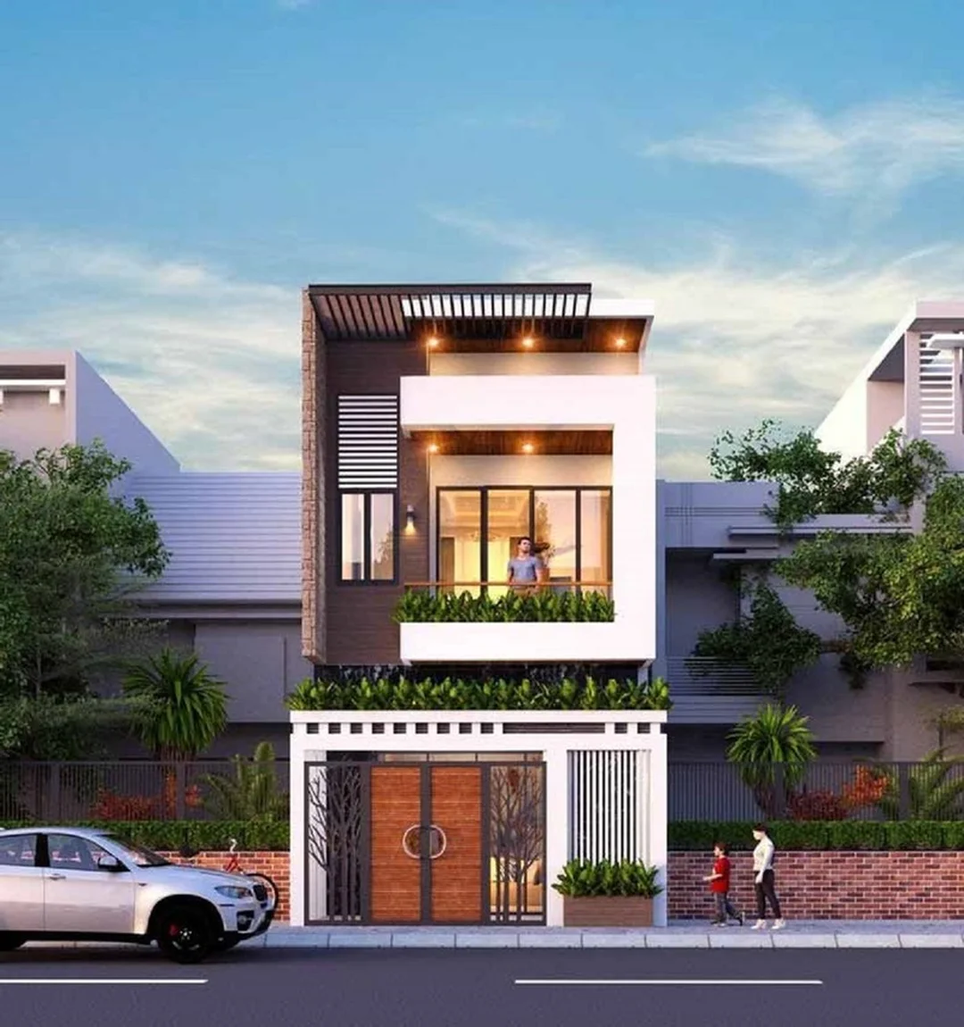 cẩm nang phong thủy nhà ở về cổng và mặt tiền thông thoáng