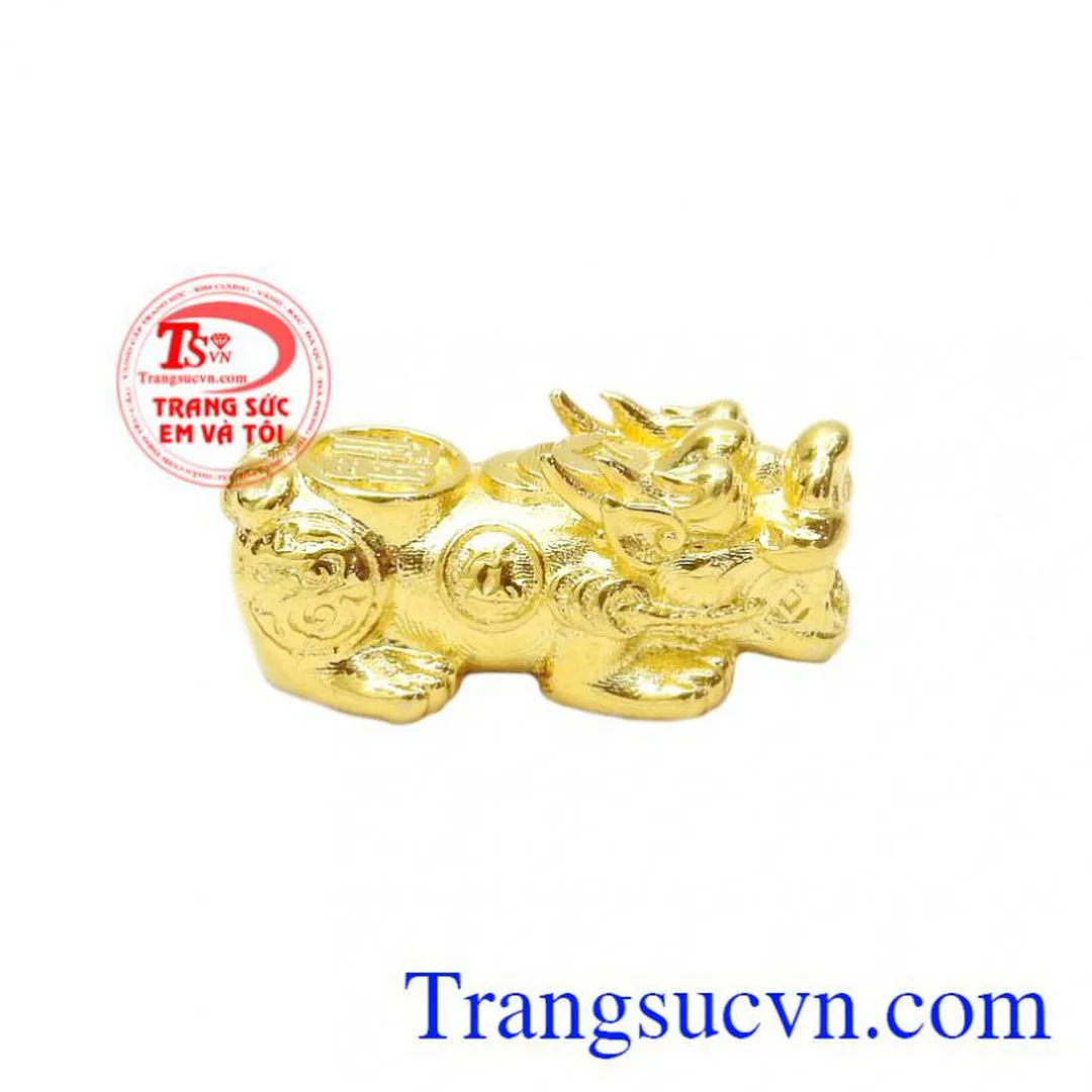 Charm tỳ hưu vàng 18K thịnh vượng charm tỳ hưu vàng 18k thịnh vượng dùng phối vòng tay