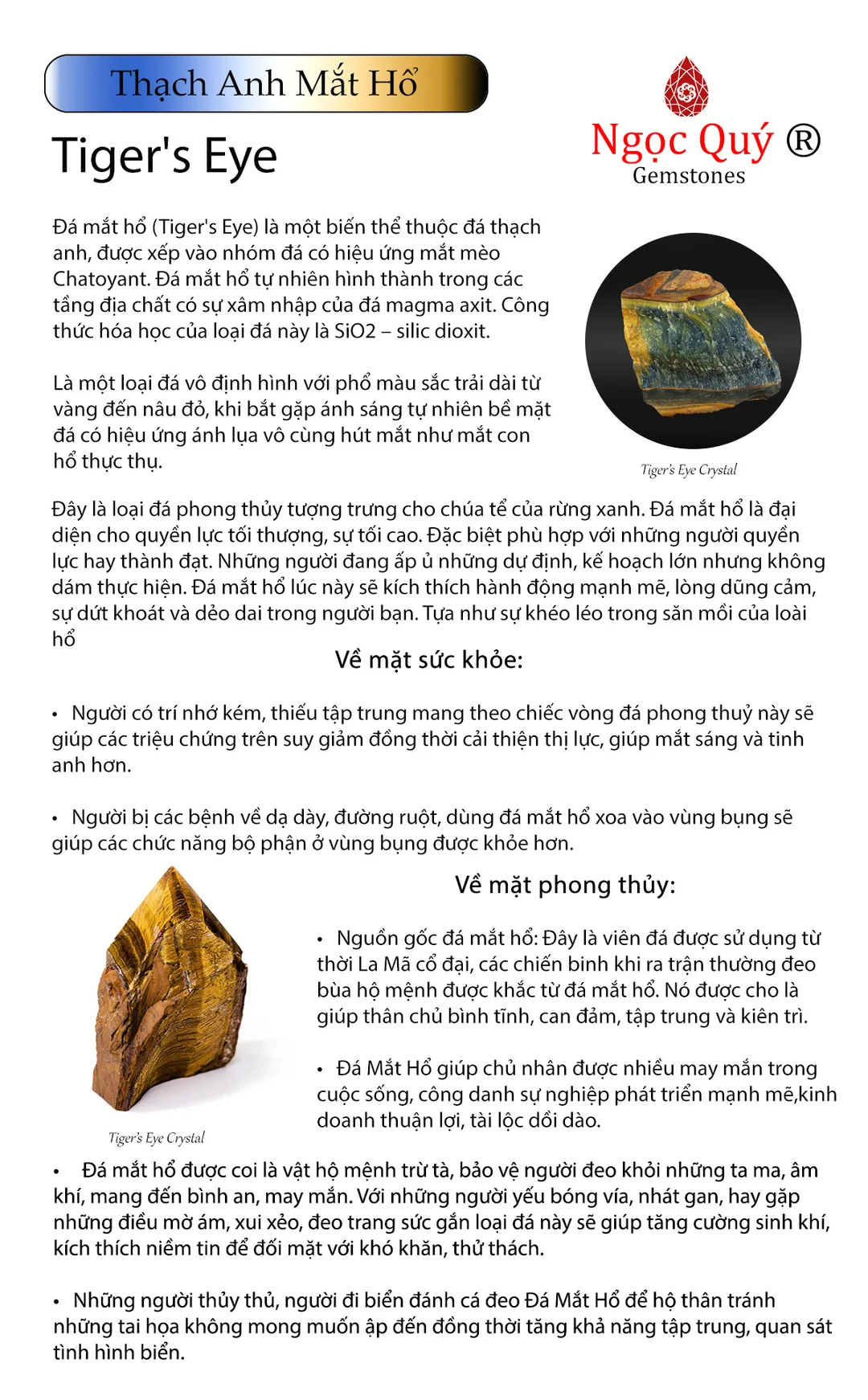 đá mắt hổ nâu đỏ tự nhiên có ánh lụa