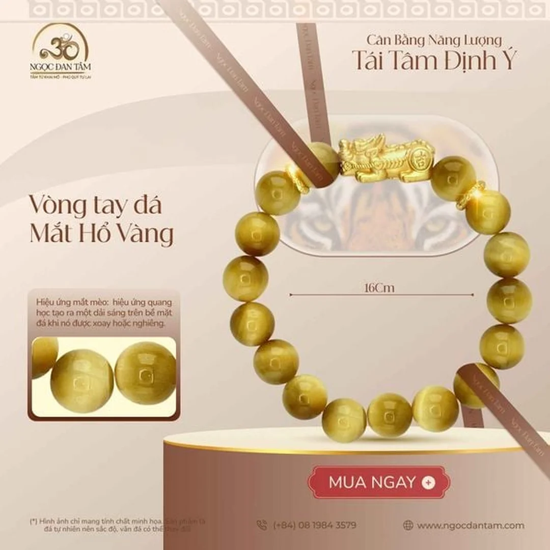 Giá vòng đá mắt hổ năm 2026 giá vòng đá mắt hổ năm 2026 và tác dụng của đá mắt hổ khi làm trang sức