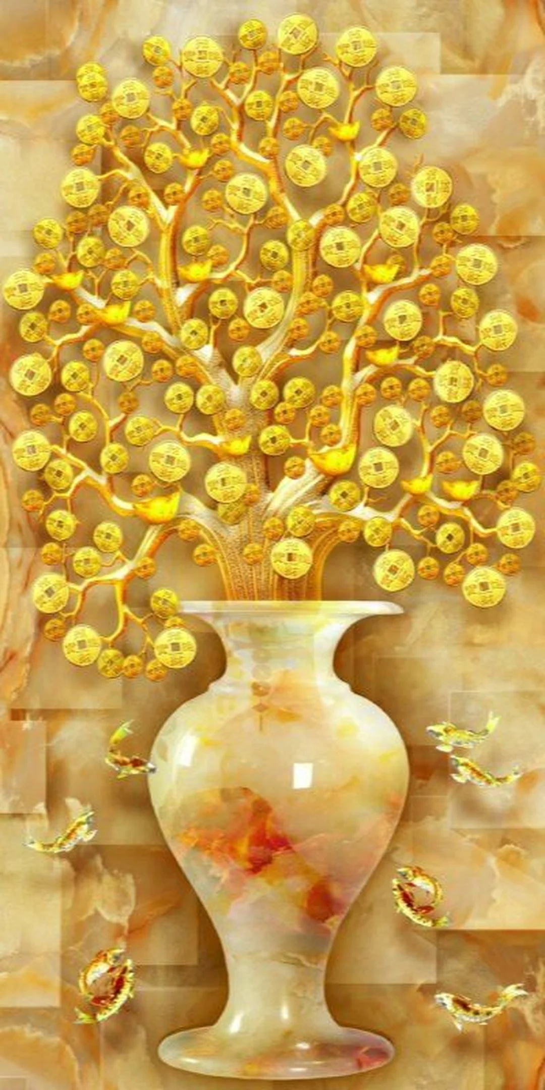 hình nền hợp mệnh kim ánh kim sang trọng cho điện thoại