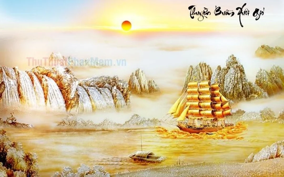 hình nền phong thủy mệnh Kim màu vàng ánh kim cho điện thoại