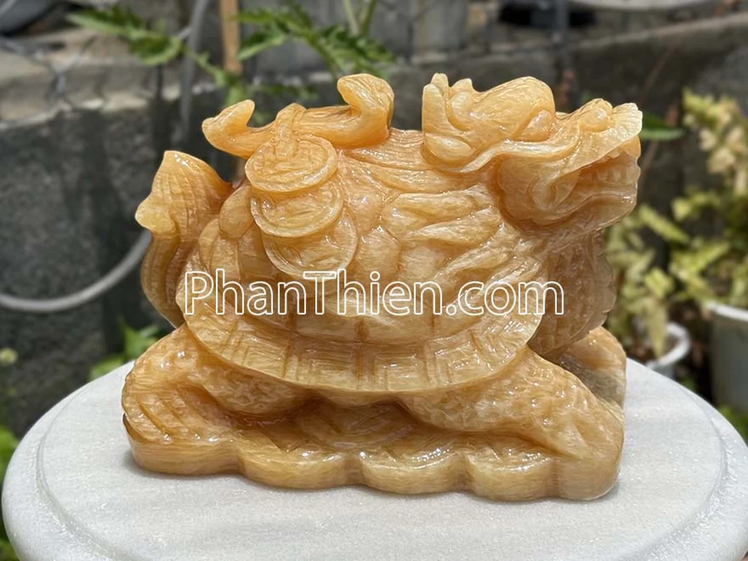 long quy đá bằng đá cửu cẩm thạch phong thủy
