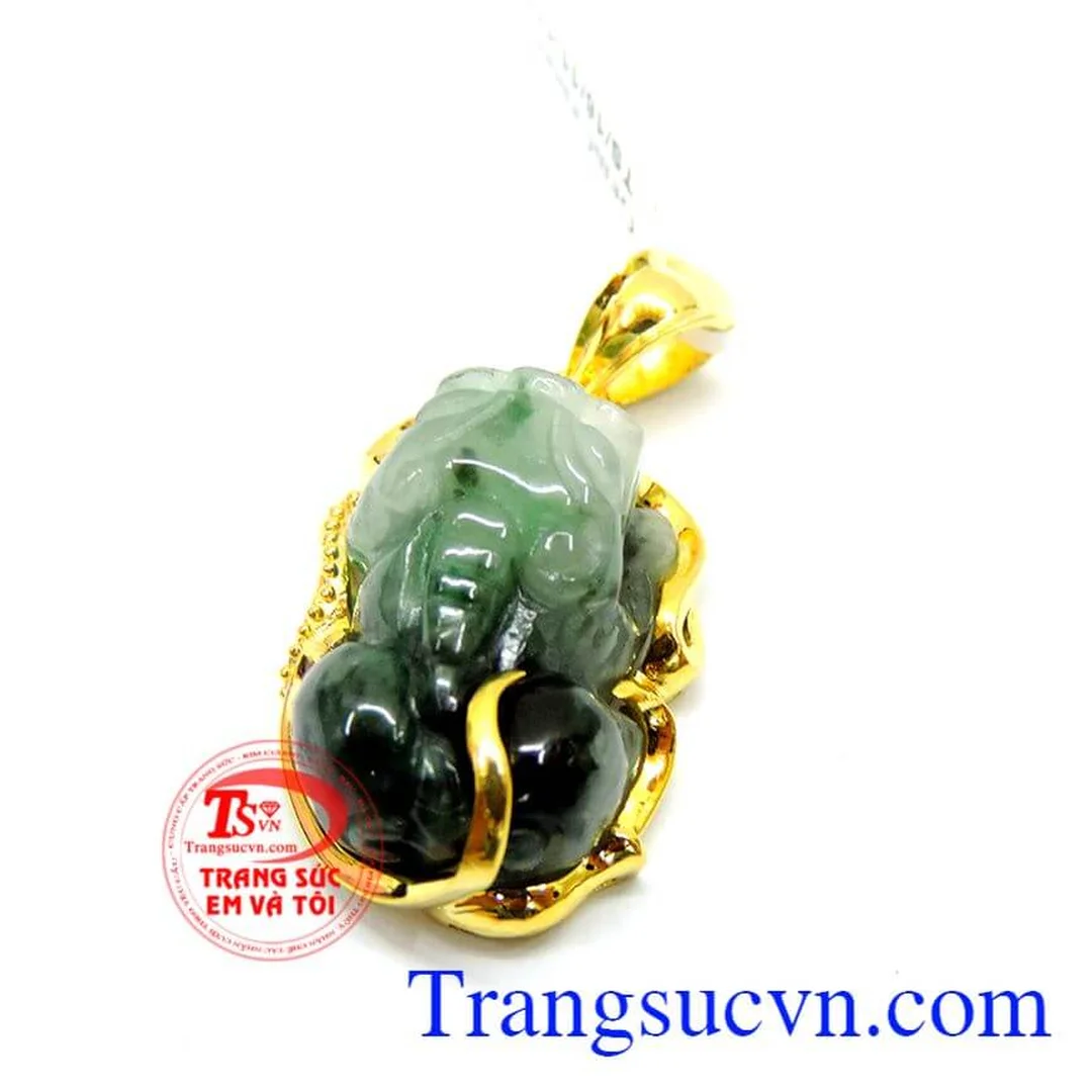 mặt tỳ hưu vàng tây kiểu mặt dây chuyền