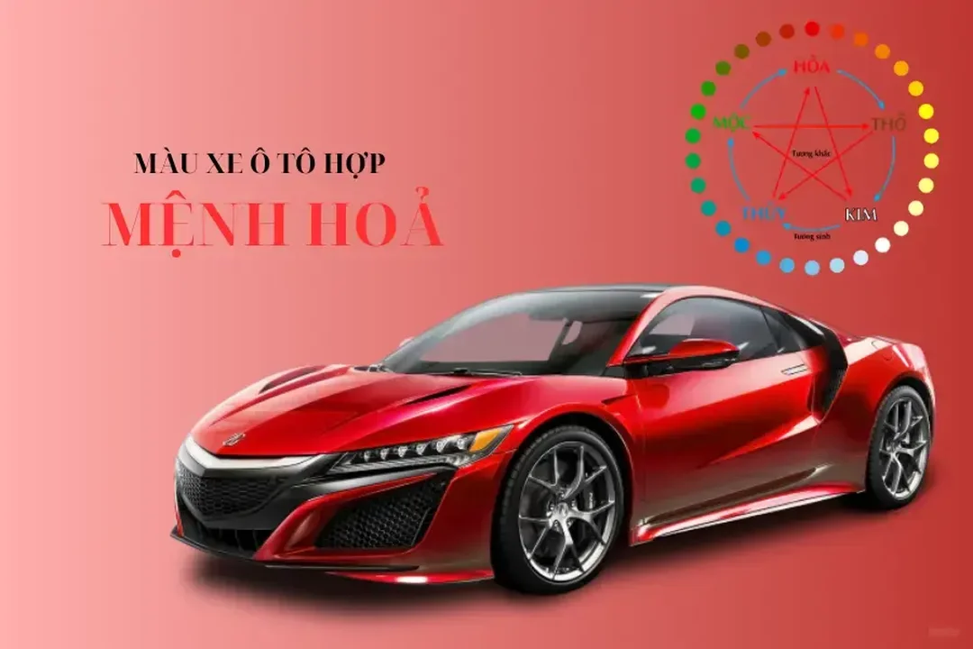 mệnh hỏa hợp màu xe gì chọn màu xe theo nhu cầu