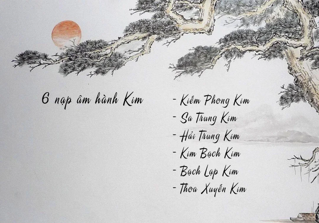 mệnh Kim là gì và 6 nạp âm hành Kim trong phong thủy