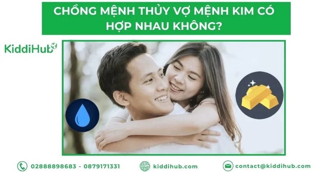 mệnh kim và mệnh thủy có hợp nhau không trong hôn nhân vợ chồng