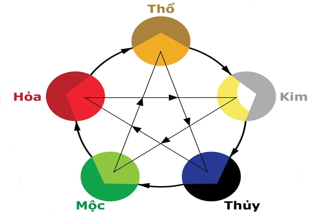 mệnh mộc hợp màu nào trong ngũ hành xanh dương và xanh lá