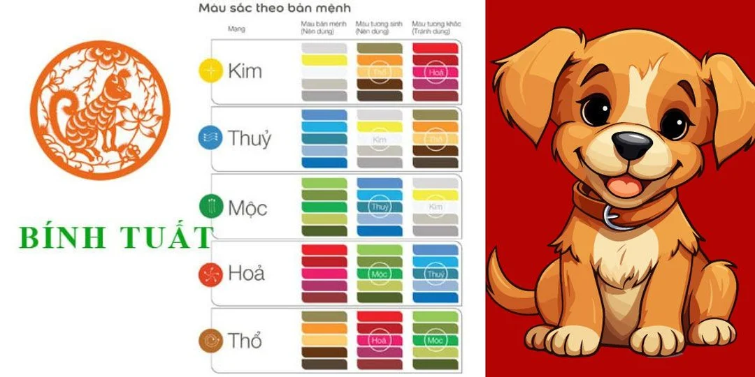 mệnh thổ 2006 hợp màu gì khi chọn trang phục và phụ kiện