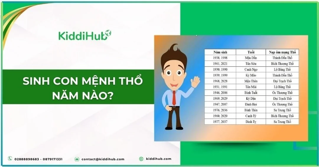 mệnh thổ sinh năm nào cần tra theo năm âm lịch