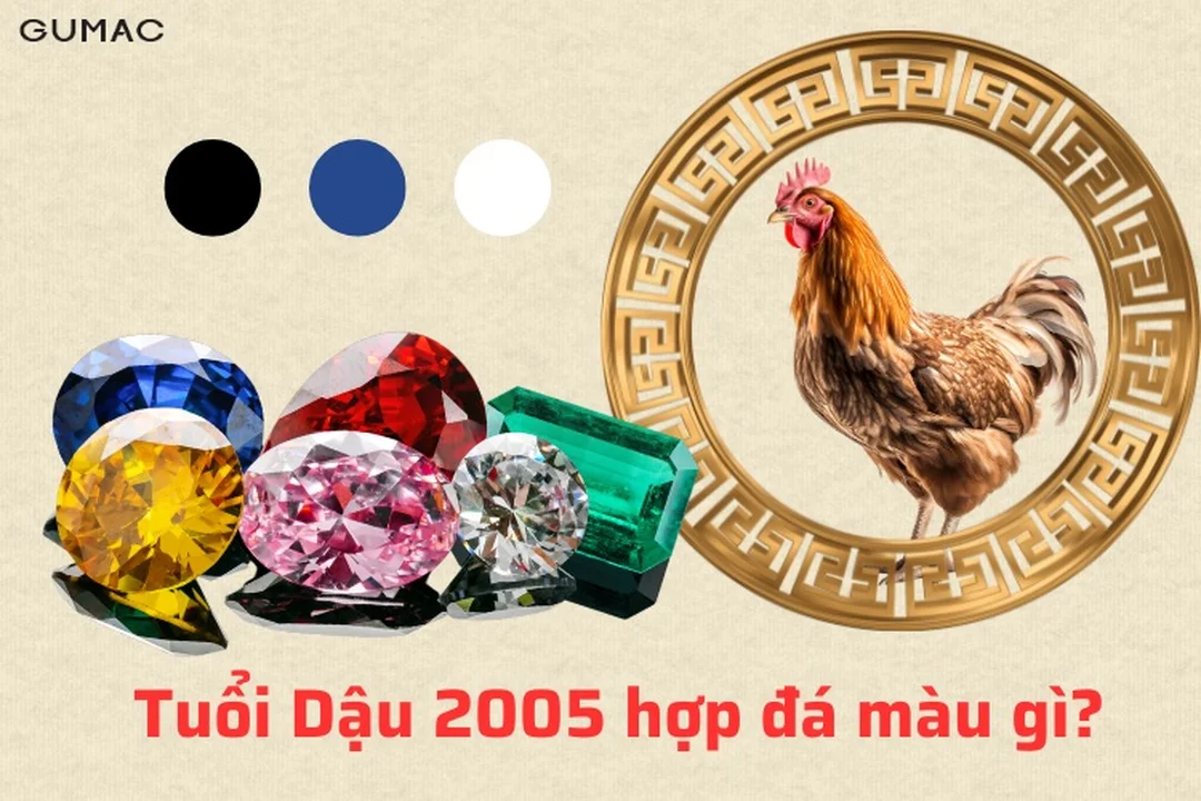 mệnh thủy 2005 hợp màu gì khi chọn đá phong thủy
