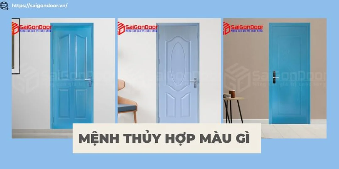 Nội thất xanh dương hợp mệnh Thủy mệnh thủy hợp màu gì 2024 nội thất xanh dương cho nhà người mệnh Thủy