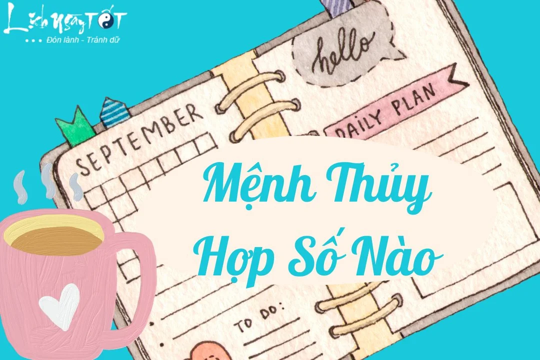 mệnh thủy hợp số nào theo bảng ngũ hành con số
