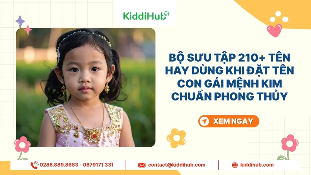 mẹo kiểm tra tên con gái mệnh Kim 2023 trước khai sinh