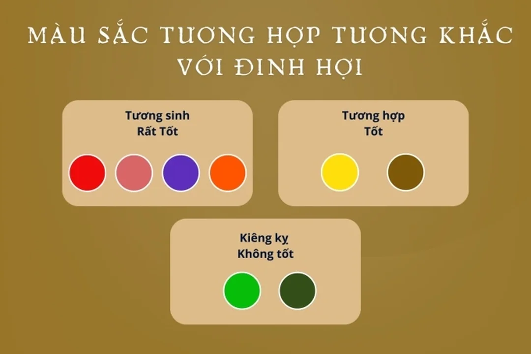 Nam nữ 2007 mệnh thổ hợp màu gì khi chọn màu cá nhân