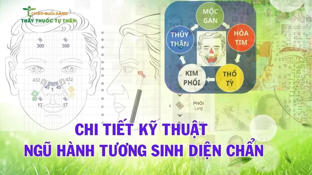 ngũ hành tương sinh diện chẩn trong bài học cơ bản