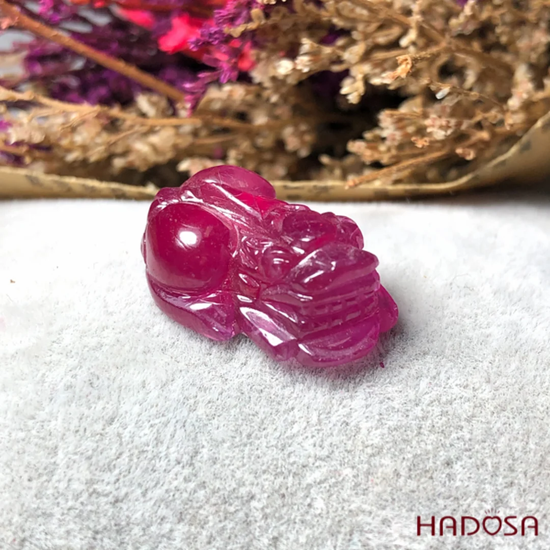 Nhẫn tỳ hưu đá ruby đỏ kiểu bạc nhẫn tỳ hưu đá ruby đỏ kiểu bạc