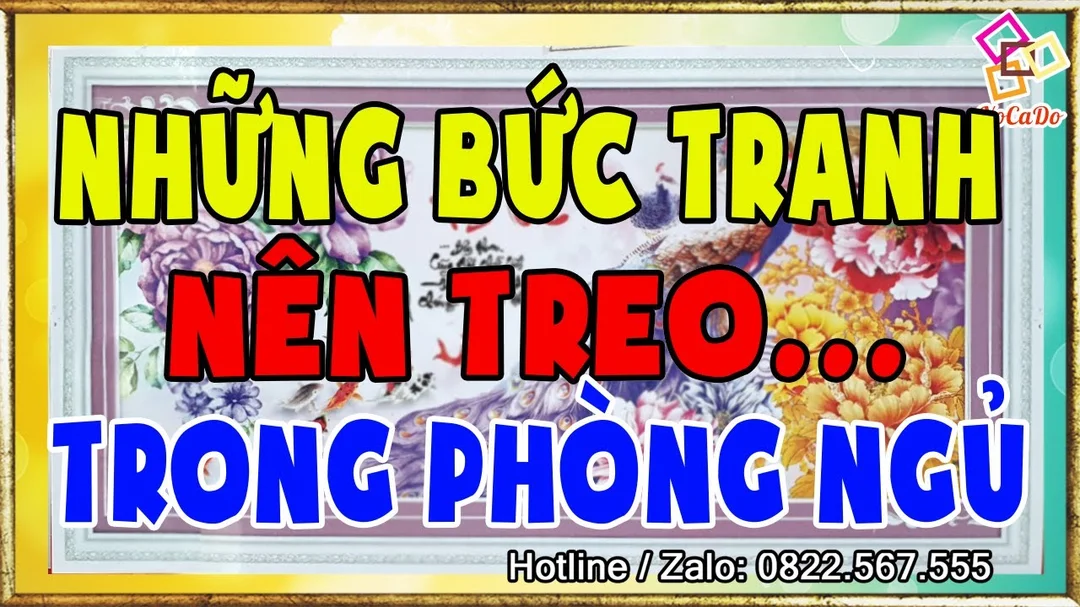 Những bức tranh nên treo trong phòng ngủ