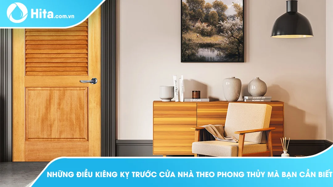 Cửa chính cần thoáng và sạch những điều kiêng kỵ trong phong thủy nhà ở trước cửa chính