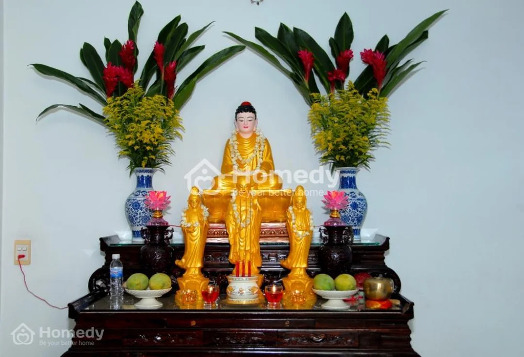 phong thủy bàn thờ phật - hình minh họa 1
