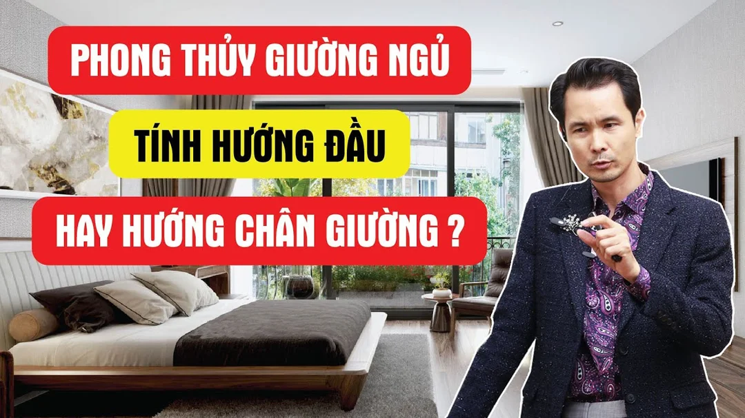 Phong thủy giường ngủ tính hướng đầu hay chân giường