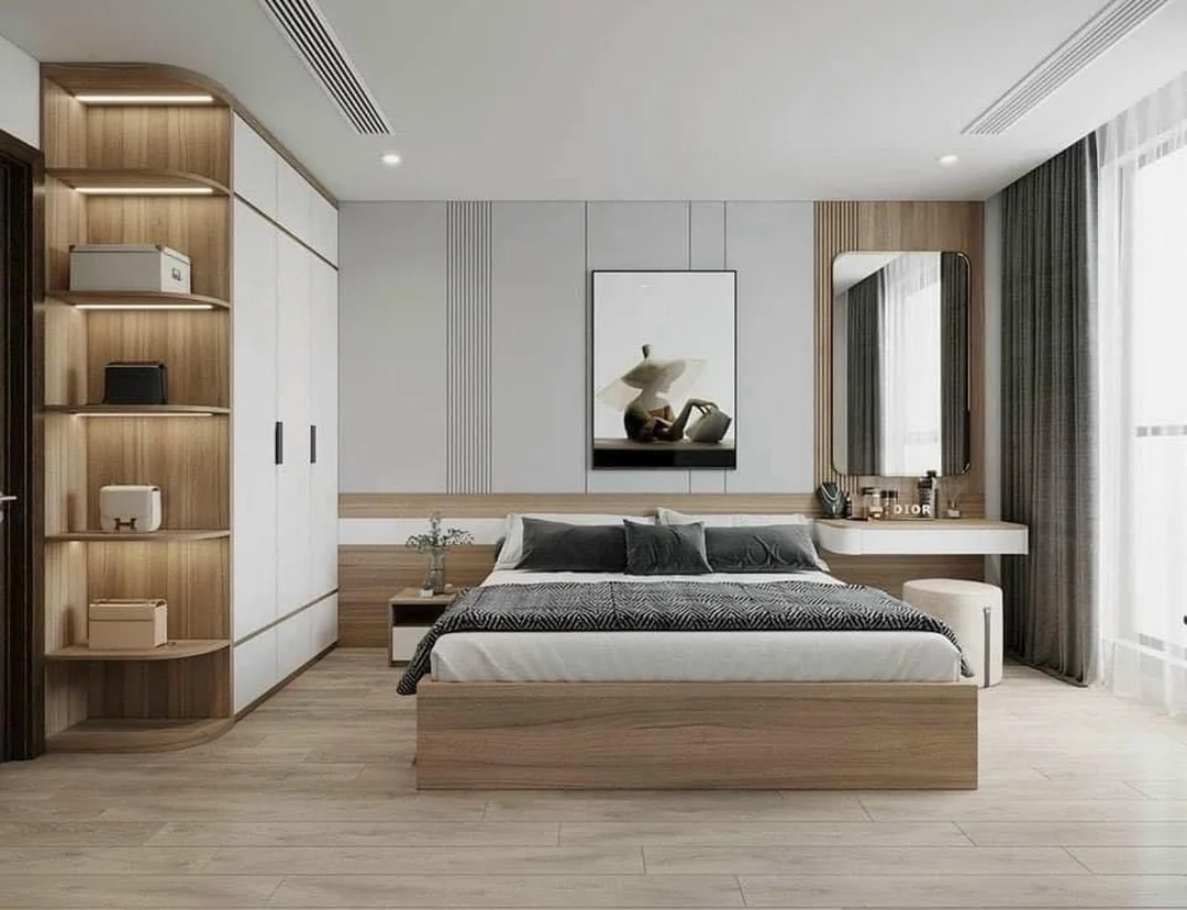 phong thủy phòng ngủ tuổi đinh mùi tránh kê giường tại hướng xấu