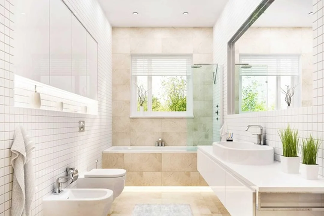 phong thủy phòng ngủ và nhà vệ sinh cần giữ WC sạch thoáng để giảm ẩm mùi