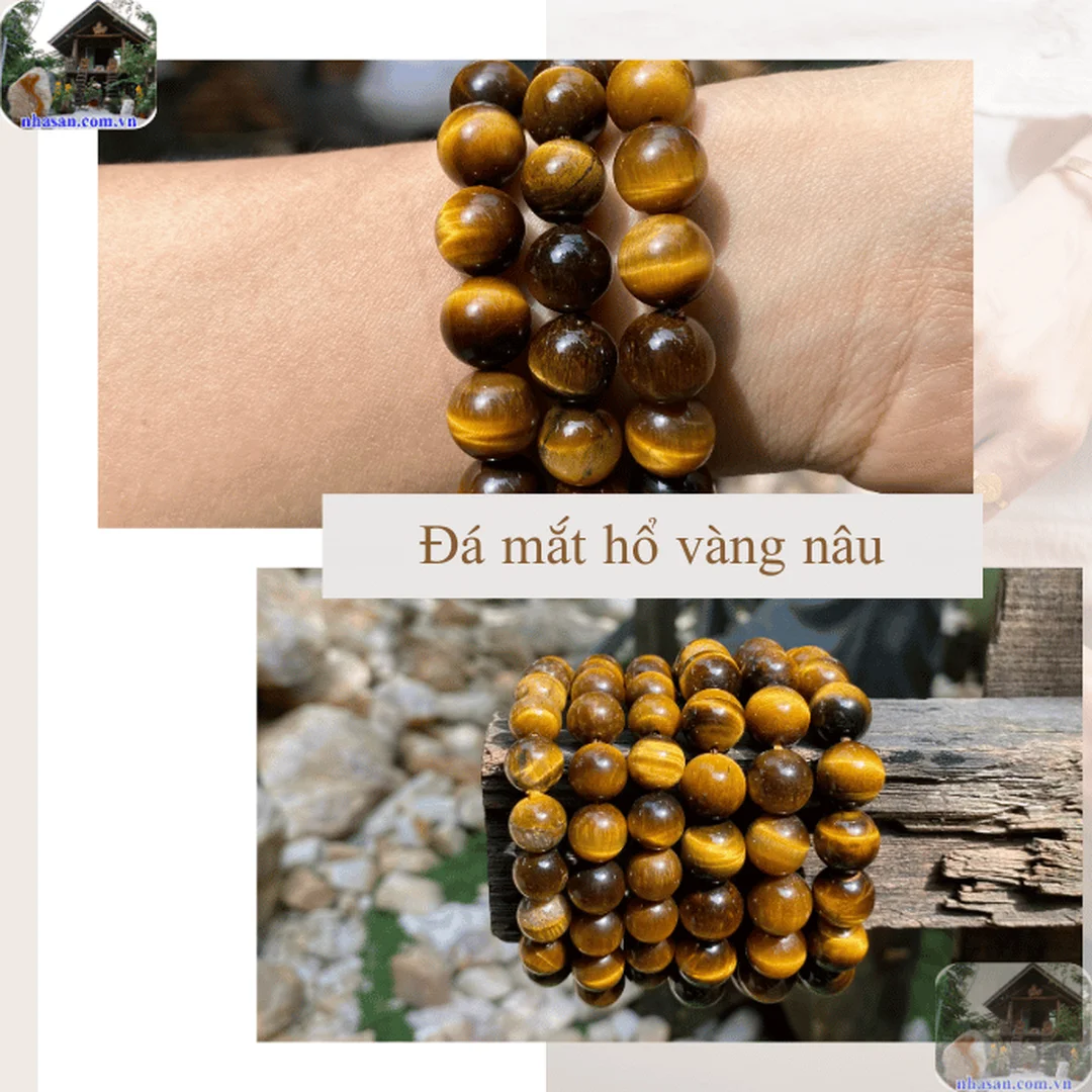 Cách dùng đá mắt hổ vàng nâu tác dụng của đá mắt hổ vàng nâu khi đeo vòng tay phong thủy