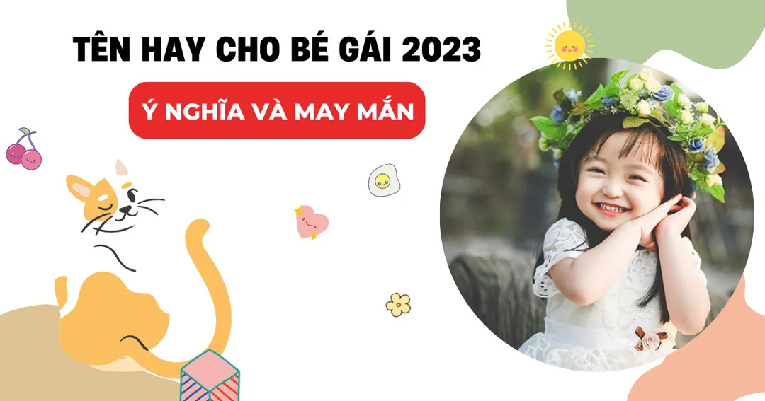 tên con gái mệnh Kim 2023 cho bé Quý Mão