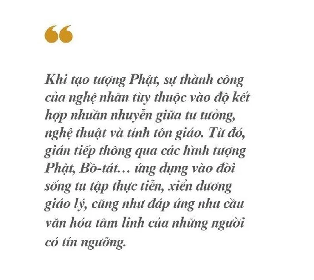 tượng quan âm nghìn mắt nghìn tay chùa Bút Tháp thể hiện lòng từ bi