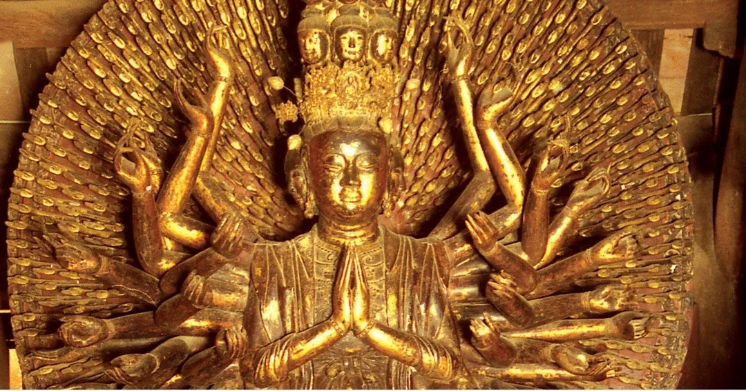tượng quan âm nghìn mắt nghìn tay trong bài nghiên cứu di sản Phật giáo