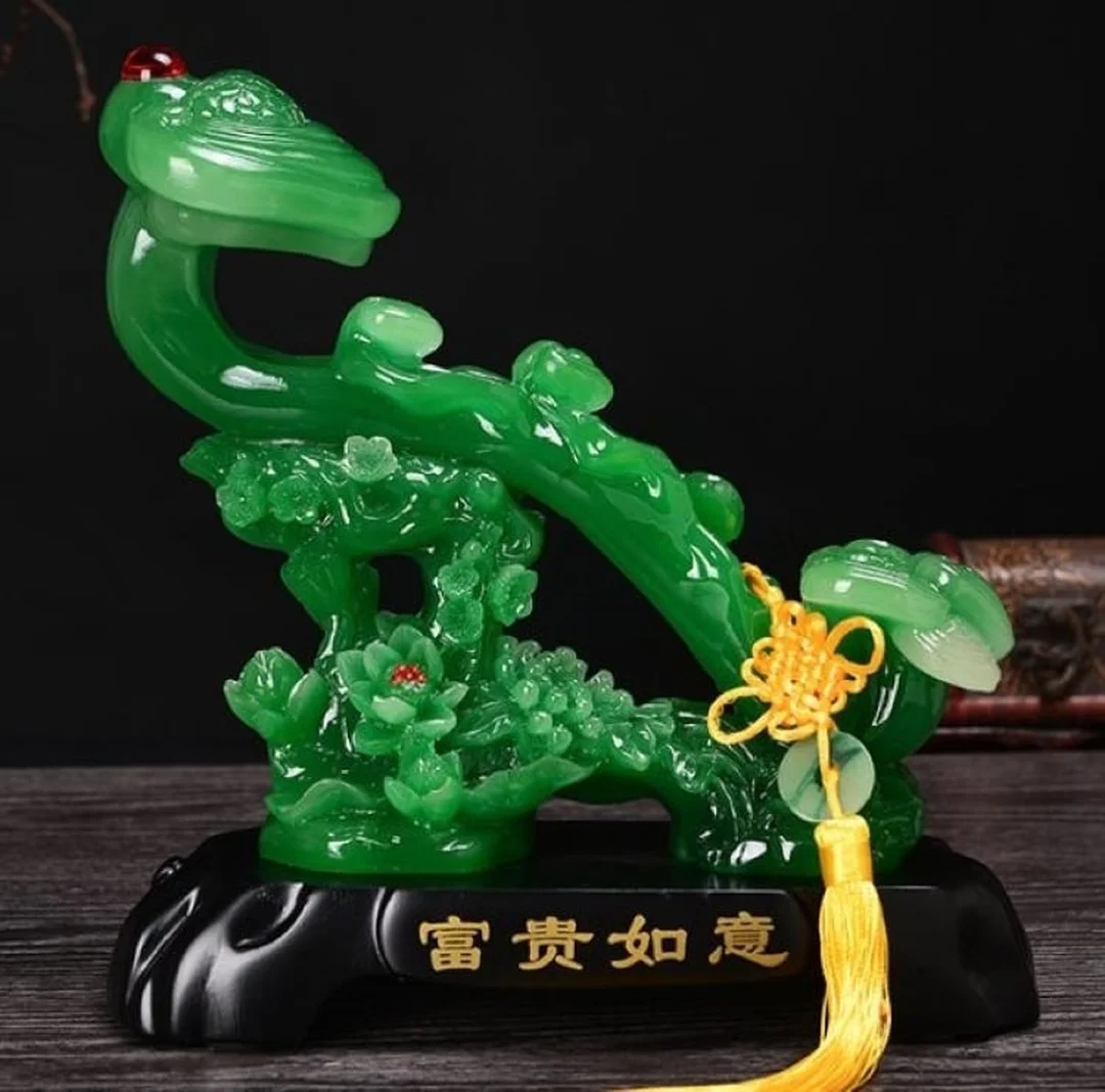 Ngọc như ý trong phòng khách vật phẩm phong thủy phòng khách với ngọc như ý cát tường