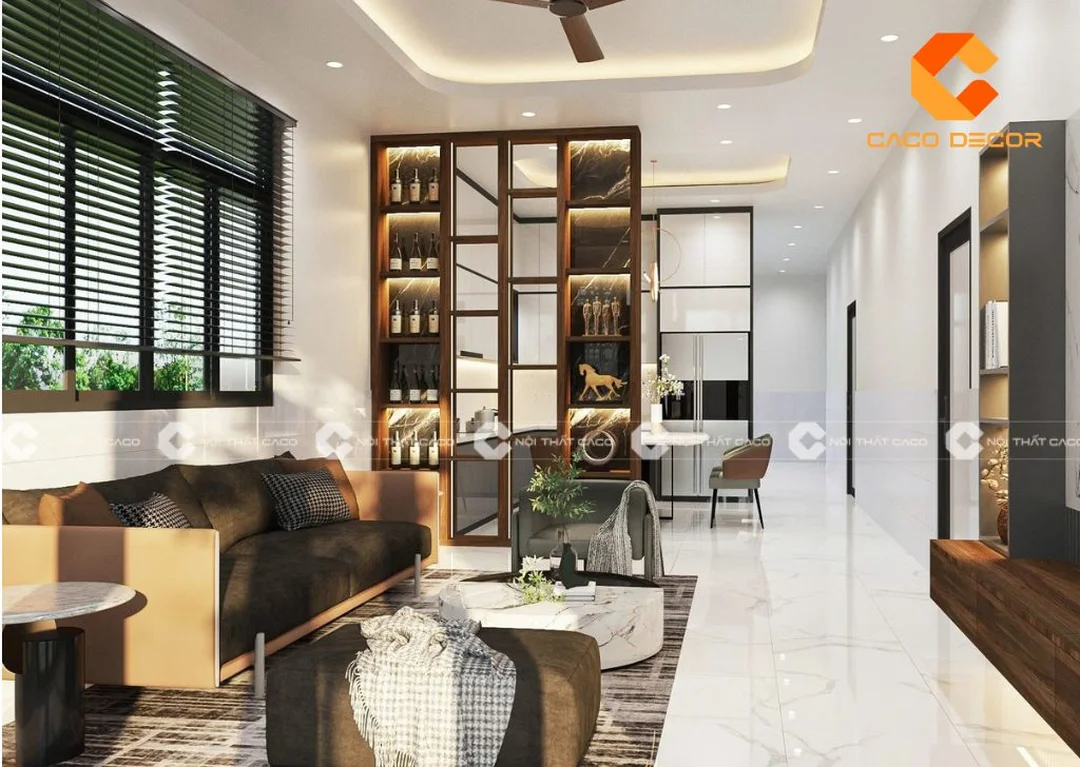 Vị trí phong thủy phòng khách thu hút tài lộc gần cửa chính