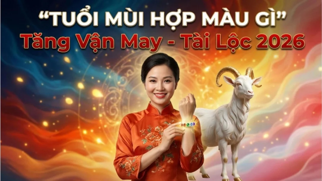 Video giải thích màu sắc phong thủy tuổi Mùi 2026