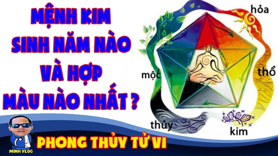 Video giải thích mệnh Kim sinh năm nào và hợp màu nào