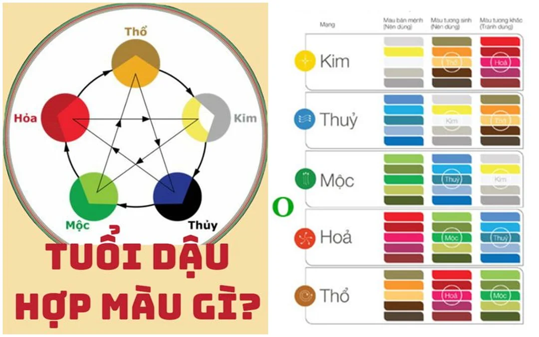 Video giải thích tuổi Ất Dậu hợp màu gì