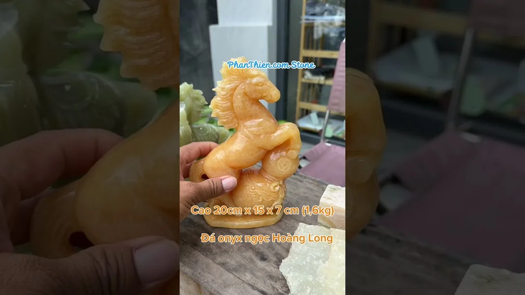 Video giới thiệu tượng ngựa phong thủy bằng đá tự nhiên