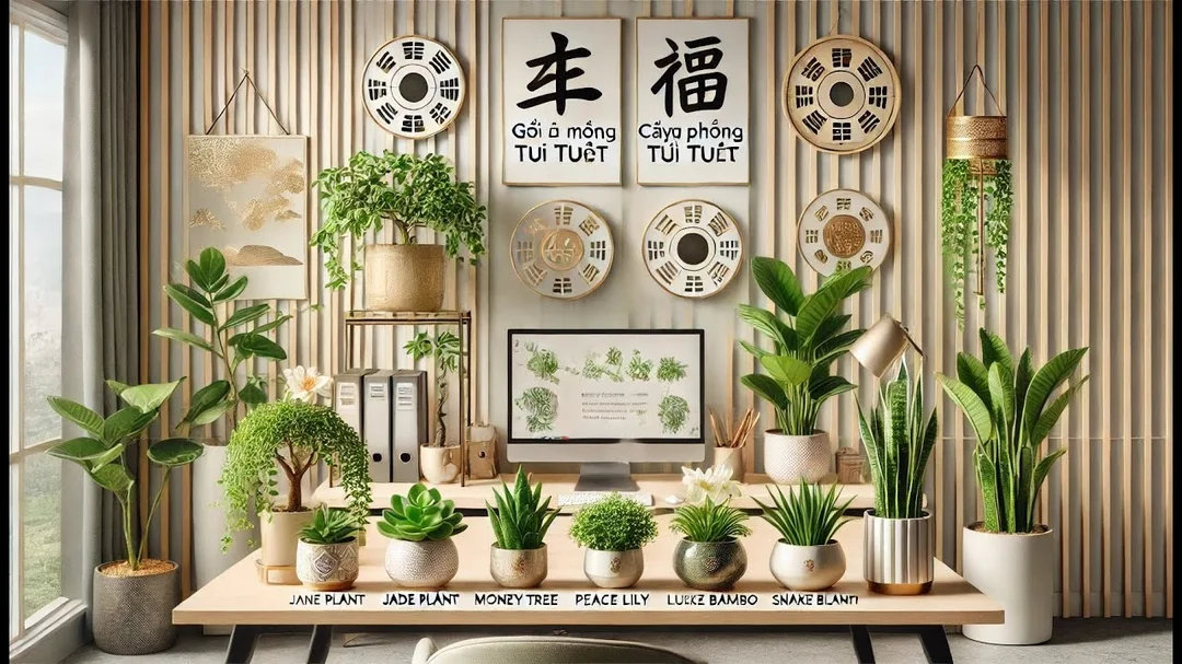 Video gợi ý cây phong thủy để bàn cho tuổi Tuất