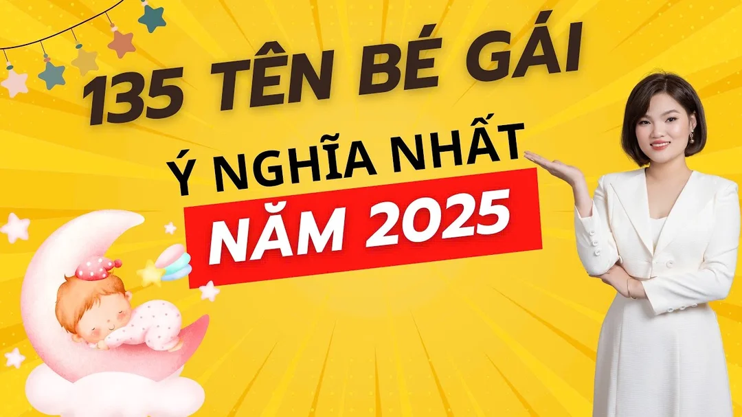 Video gợi ý đặt tên con gái hợp phong thủy