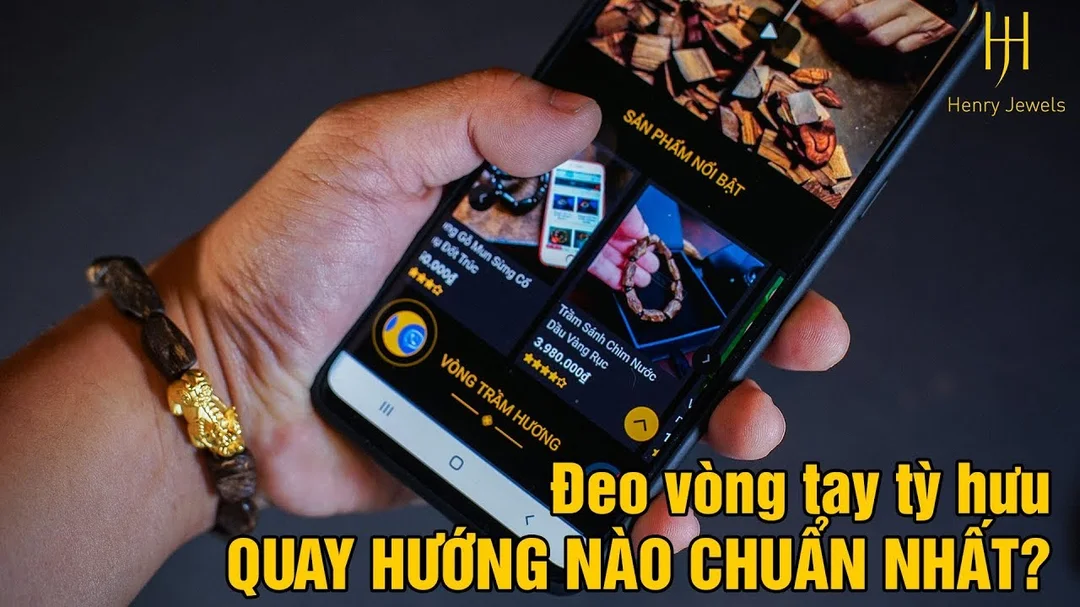 Video hướng dẫn cách đeo vòng tay Tỳ Hưu đúng hướng