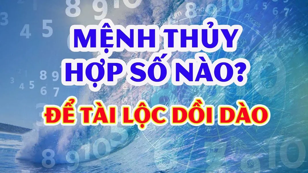 Video hướng dẫn chọn số hợp mệnh Thủy