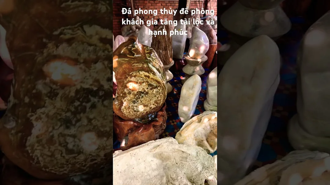 Video hướng dẫn đặt đá phong thủy phòng khách