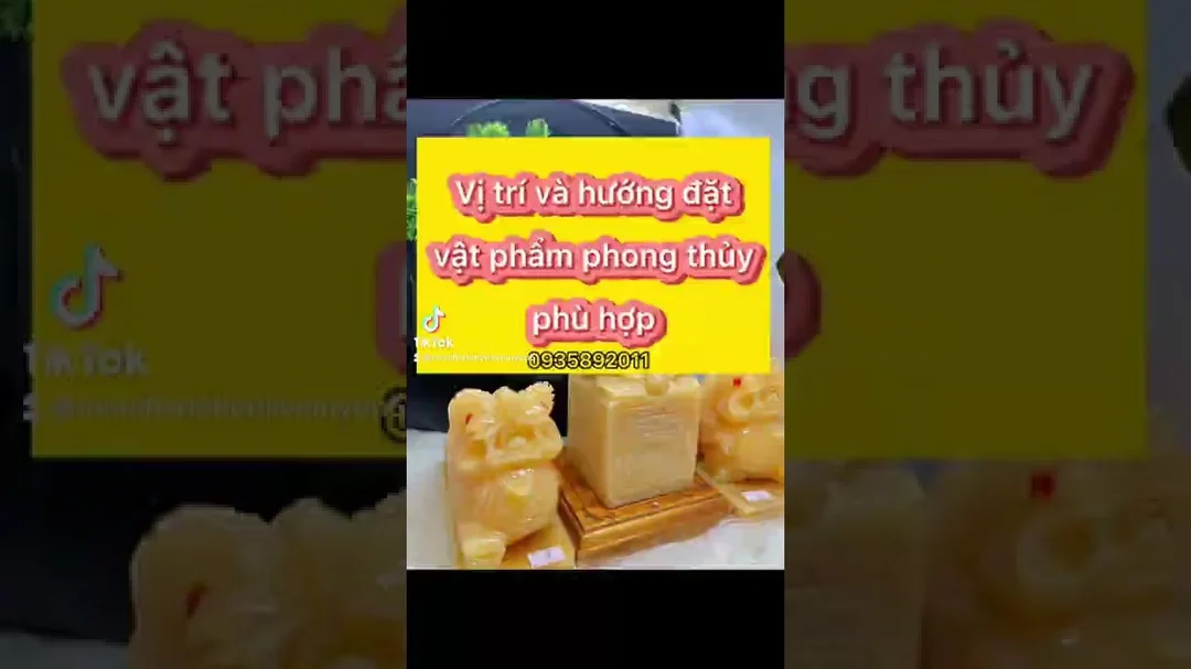 Video hướng dẫn đặt vật phẩm phong thủy đúng vị trí