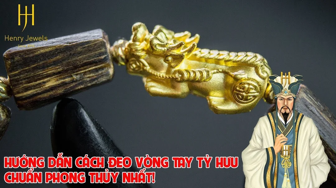 Video hướng dẫn đeo Tỳ Hưu đúng phong thủy