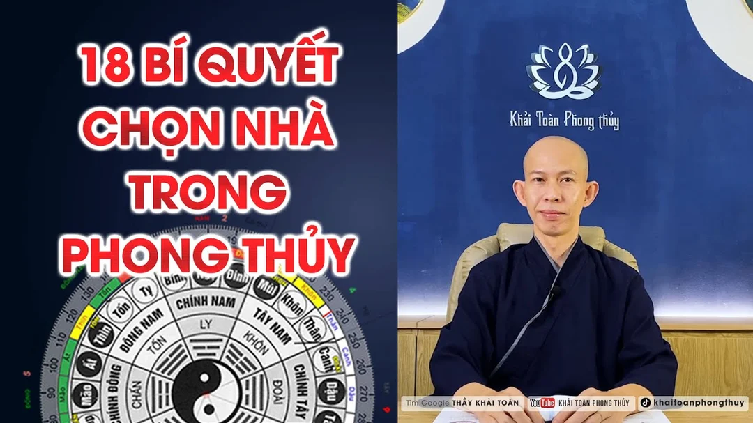 Video hướng dẫn kiến thức phong thủy nhà ở