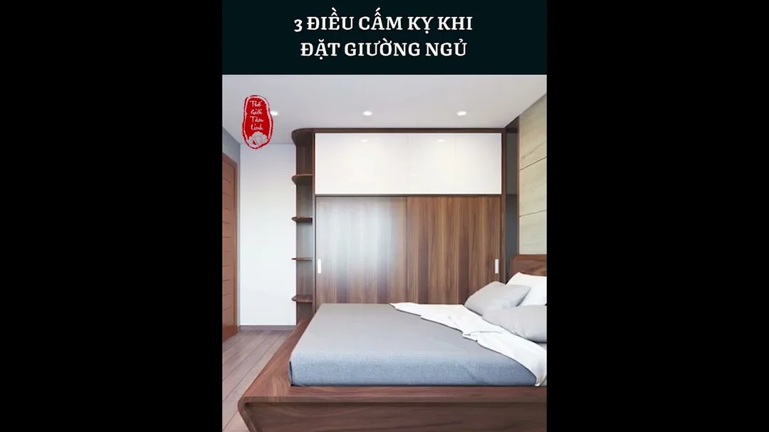 Video hướng dẫn những điều cấm kỵ trong phong thủy phòng ngủ