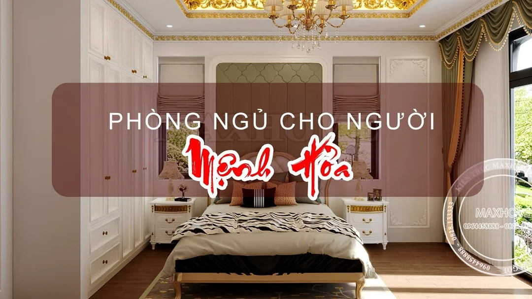 Video hướng dẫn phong thủy phòng ngủ cho người mệnh Hỏa