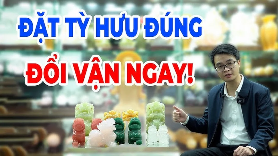 Video hướng dẫn tìm hiểu ý nghĩa và cách dùng tỳ hưu phong thủy