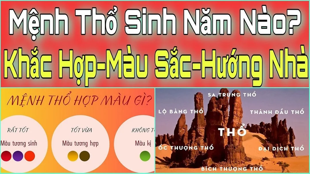 Video hướng dẫn xem mệnh Thổ theo năm sinh