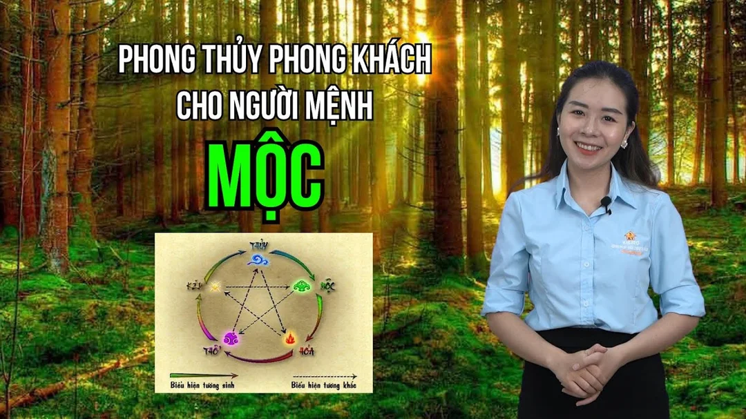 Video phong thủy phòng khách cho người mệnh Mộc